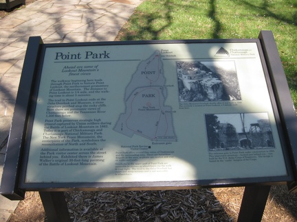 Sign - Point Park Overview